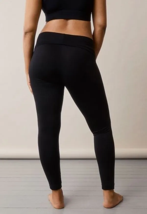 Best Boob Design - Once-On-Never-Off legginsit, musta Äitiyshousut Ja -Hameet