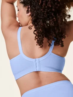 Discount BRAVADO - imetysliivit body silk seamless - Hydrangea Blue Kaikki Imetysliivit