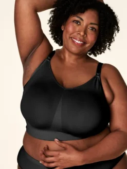 Discount BRAVADO - imetysliivit body silk seamless - Musta B-C Kupit|Kaikki Imetysliivit
