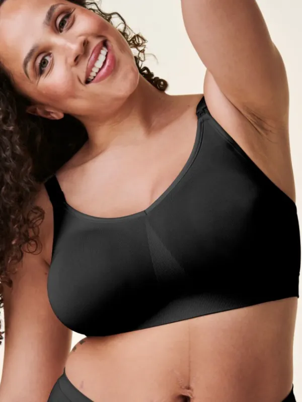 Discount BRAVADO - imetysliivit body silk seamless - Musta B-C Kupit|Kaikki Imetysliivit