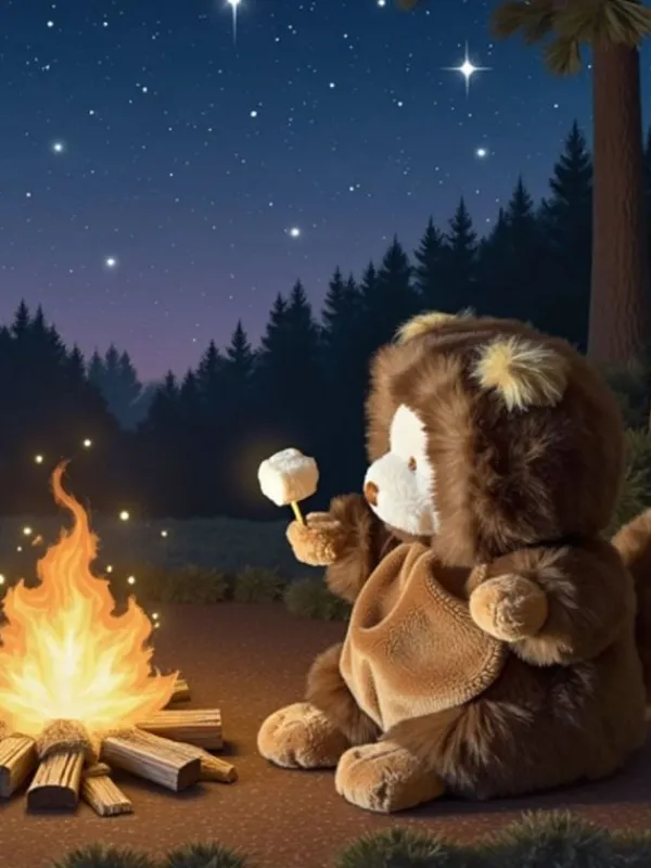 Bukowski Ziggy Squirrel – orava asuun pukeutunut nalle Ensilelut Ja Unirievut