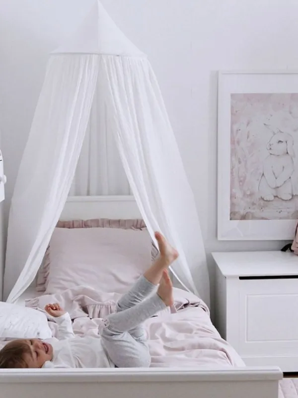 Canopy Soft sänkykatos 50, white Sängyt, Kehdot Ja Vaaterekit|Verhokatokset