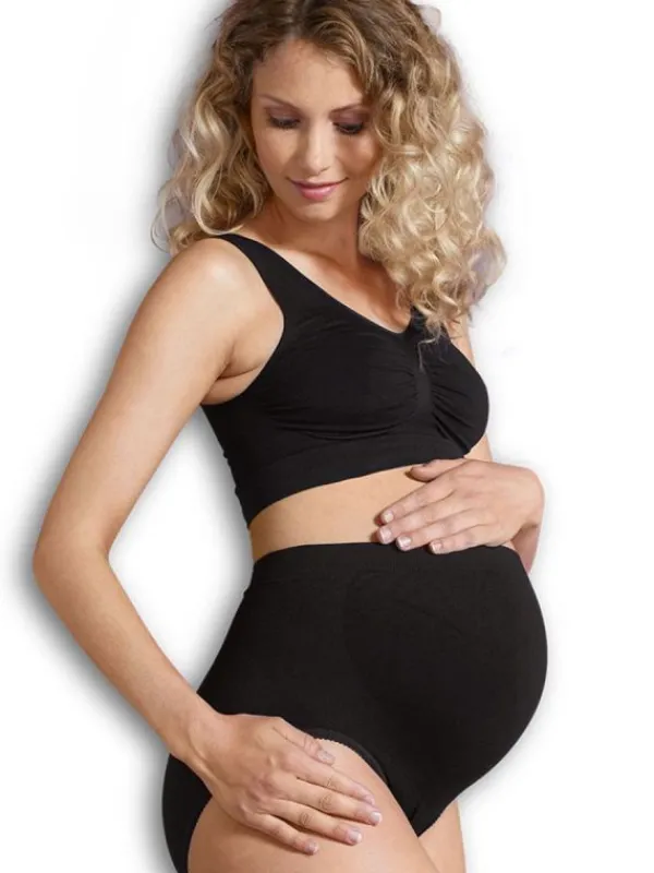 New Carriwell - Seamless Support odotusajan tukialushousut, Black Odotusajan Alusvaatteet