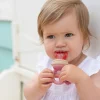 Discount Cherub Baby - Fresh Food Feeder vauvalle - Rose/Sand Ruokailuhetkiin