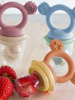 Discount Cherub Baby - Fresh Food Feeder vauvalle - Caramel/Mimosa Ruokailuhetkiin