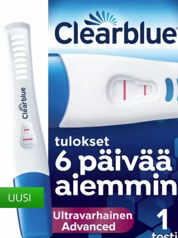 Discount Clearblue Ultra Early Advanced raskaustesti - 1 kpl Clearblue-Testit|Raskaustestit
