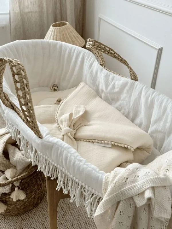 Sale Cotton & Sweet - harso unipussi koristereunalla, vanilla Kapalot Ja Unipussit|Unipesät Ja Unituet