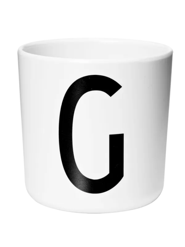 Online Design Letters - Arne Jacobsen kirjainmuki A-Z, valkoinen Ruokailuhetkiin