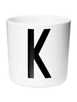 Online Design Letters - Arne Jacobsen kirjainmuki A-Z, valkoinen Ruokailuhetkiin
