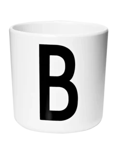 Online Design Letters - Arne Jacobsen kirjainmuki A-Z, valkoinen Ruokailuhetkiin