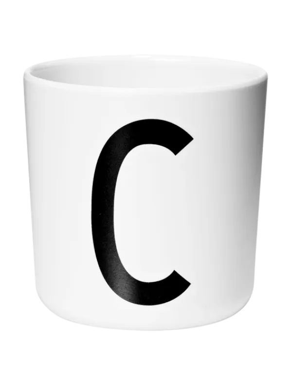 Online Design Letters - Arne Jacobsen kirjainmuki A-Z, valkoinen Ruokailuhetkiin