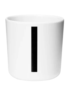 Online Design Letters - Arne Jacobsen kirjainmuki A-Z, valkoinen Ruokailuhetkiin