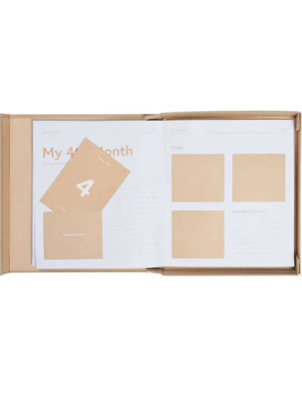 Online - Baby´s First Book Vol 2 vauvakirja - Beige Vauvakirjat Ja Kortit