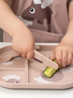 Outlet - Foodie aterimet Happy dots, powder Ruokailuhetkiin