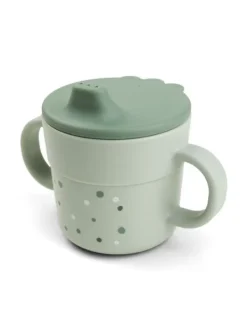 Clearance - Foodie nokkamuki Happy dots, vihreä Ruokailuhetkiin