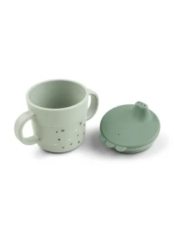 Clearance - Foodie nokkamuki Happy dots, vihreä Ruokailuhetkiin