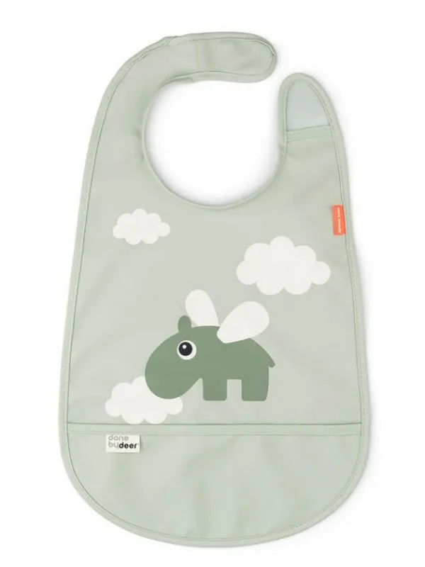 Online - Ruokalappu - Happy clouds, green Ruokailuhetkiin