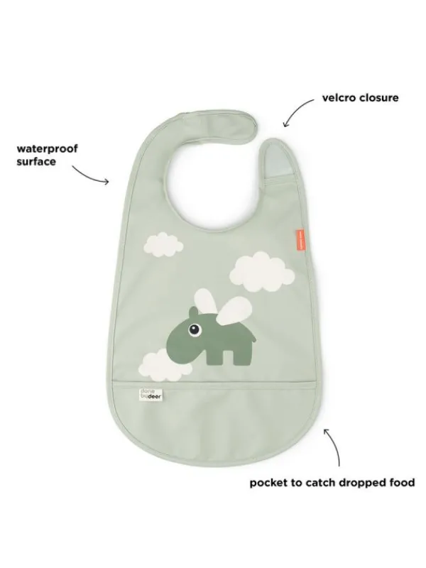 Online - Ruokalappu - Happy clouds, green Ruokailuhetkiin