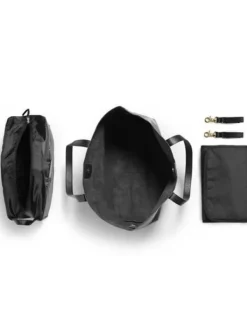 Hot - hoitolaukku, Black Leather Hoitolaukut