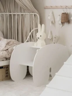 NUPPU keinuhevonen, white Toiminnalliset Lelut