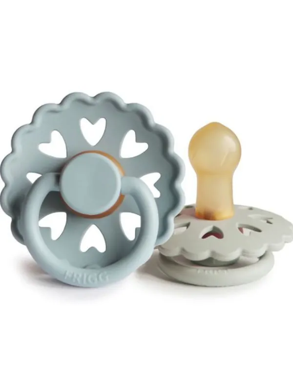 Clearance FRIGG - vauvan luonnonkumi tutti 2-Pack, Ole Lukoie/Clumsy Tutit Vauvalle