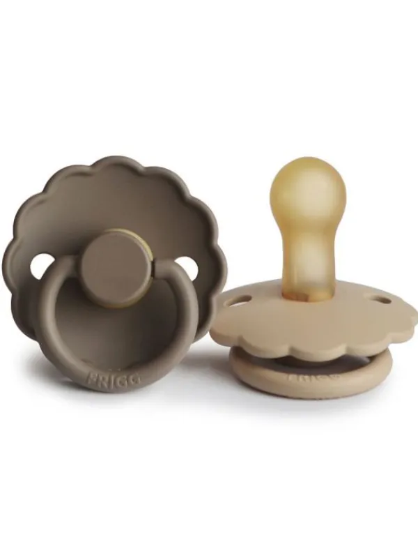 FRIGG - vauvan luonnonkumi tutti 2-Pack, Croissant/Portobello Tutit Vauvalle