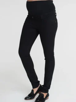 Best Funmum- Skinny jeans äitiysfarkut - musta Äitiyshousut Ja -Hameet