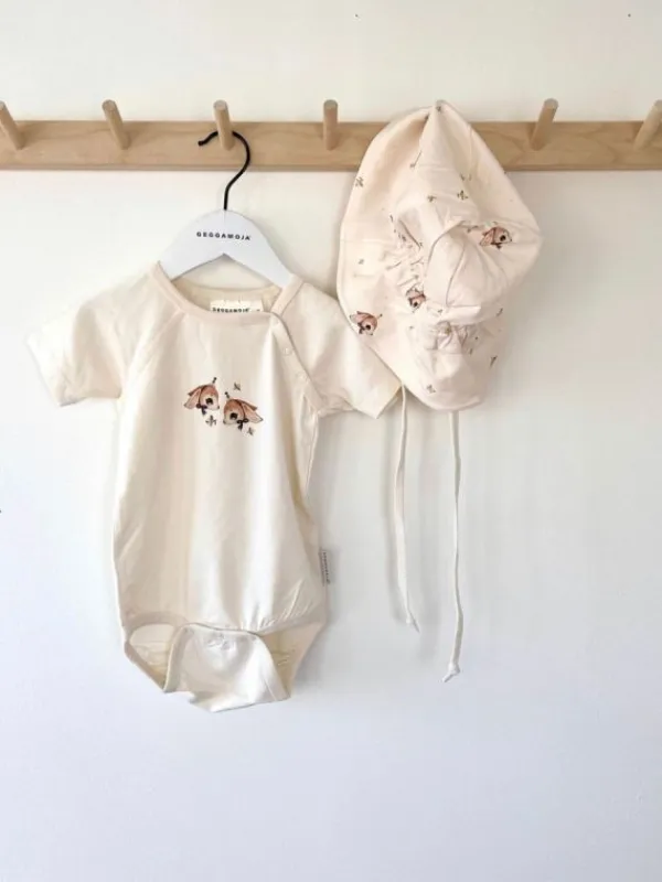 Online GEGGAMOJA Bamboo lyhythihainen body Long ear beige Sisävaatteet
