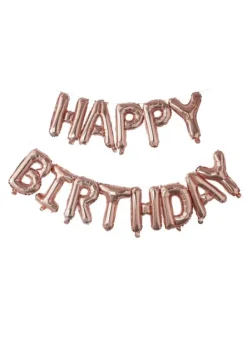 Best - folioilmapallo Happy Birthday, ruusukulta Juhlan Aika