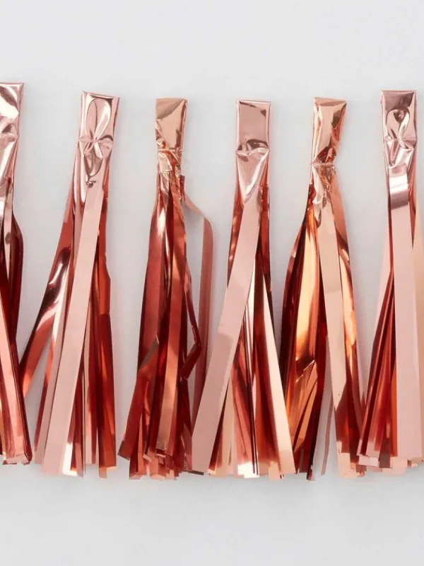 Sale - Tassel Garland, ruusukulta Juhlan Aika