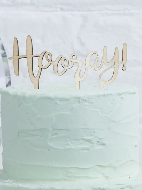 Online Hooray! puinen kakunkoriste Juhlan Aika