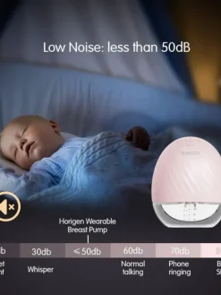 Discount Horigen rintapumppu - puettava ja langaton, rosa Rintapumput