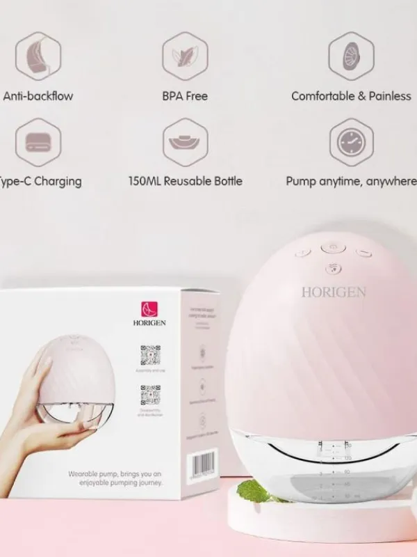 Discount Horigen rintapumppu - puettava ja langaton, rosa Rintapumput