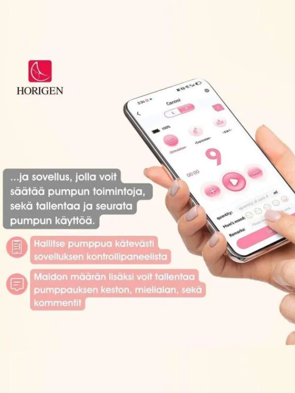 Clearance Horigen Sähkökäyttöinen rintapumppu - Double Handsfree Easemore Rintapumput