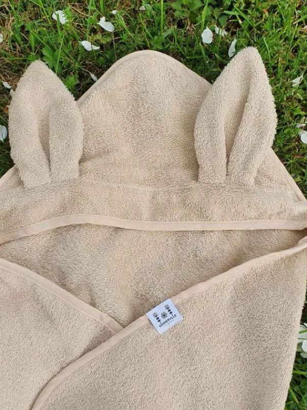 Outlet Huppupyyhe lapselle, pupunkorva sand Kylpy
