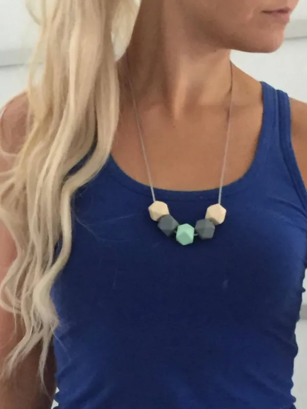 Sale Imetyskoru (ivory-harmaa-minttu) Imetyskorut