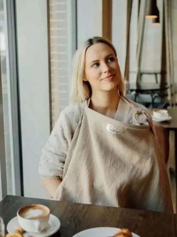 Best Imetyssuoja katseilta suojaamiseen, Oat Beige Imetystarvikkeet