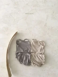 Sale Islet vauvan hihaton toppi ja bloomers -setti | LALA Sisävaatteet