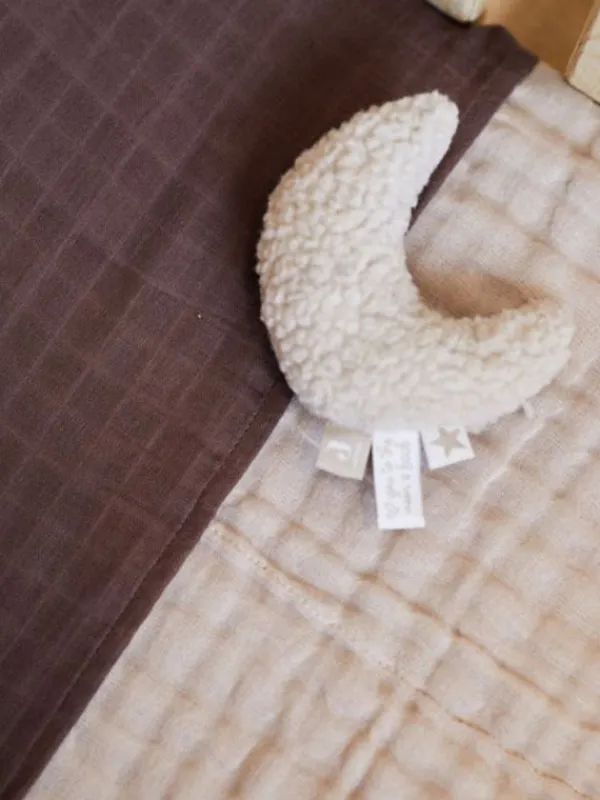 Outlet pehmeä helistin kuu, Nougat Ensilelut Ja Unirievut