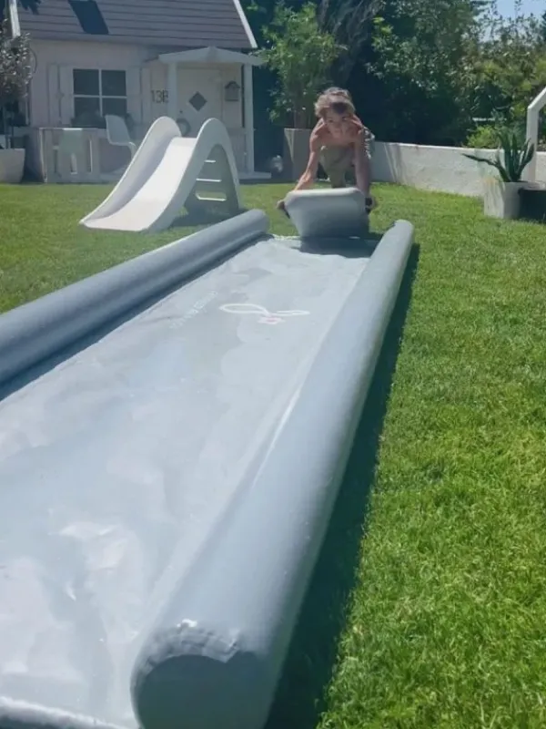 New Slide & Surf Way vesiliukurata lapsille Ulkoleikit|Toiminnalliset Lelut