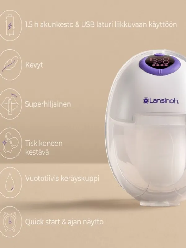 Hot Lansinoh Starttipaketti Rintapumput