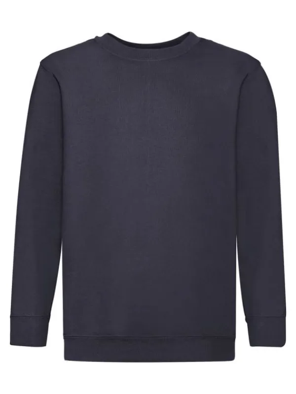 Outlet Lasten Collegepaita nimellä ja numerolla, navy sininen Oma Teksti -Tuotteet