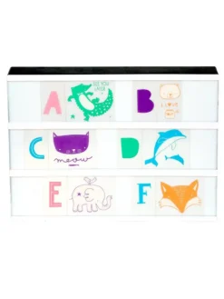 Best Lightbox – lisäkirjaimet (lasten pastelli) Sisustustavarat