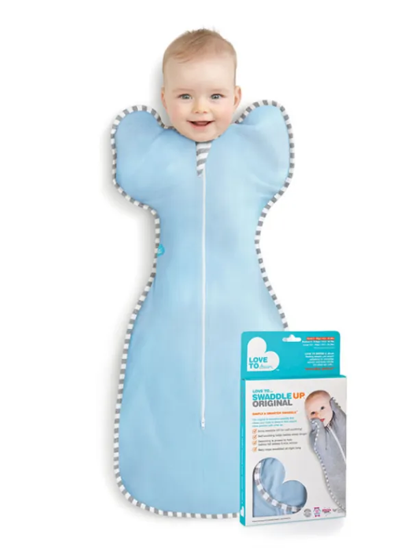 Love To Dream - Swaddle Up Original kapalounipussi, blue Kapalot Ja Unipussit