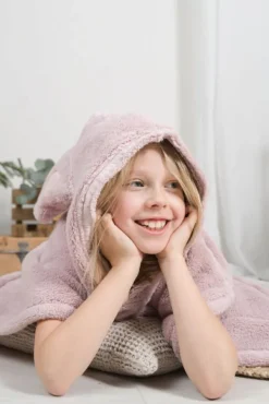Online Luin Living Ponchopyyhe, 4 eri kokoa, Dusty Rose Kylpy|Äidin Hemmottelu