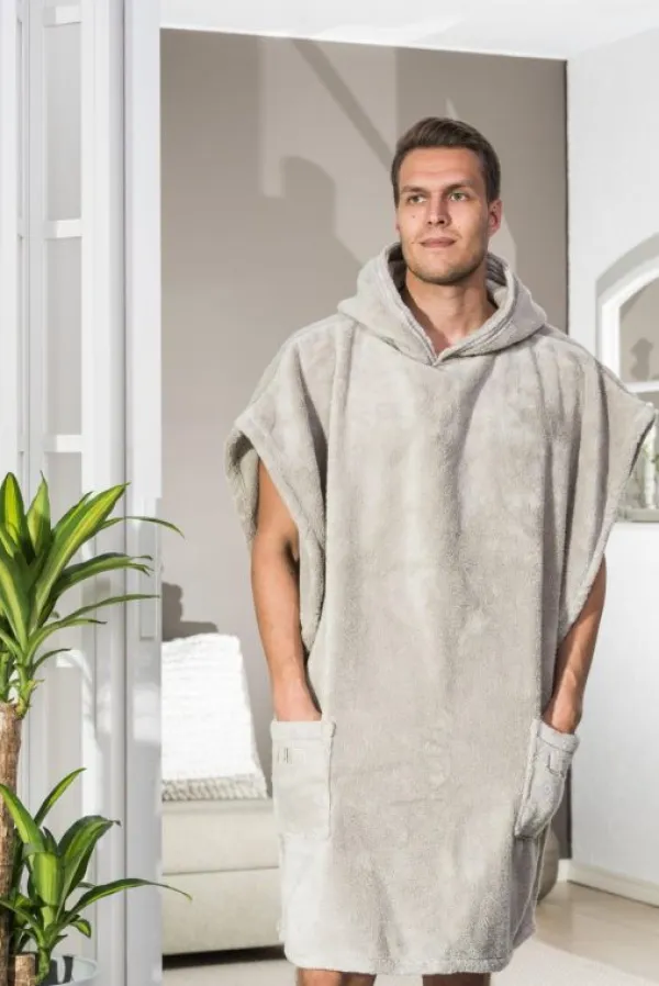 Hot Luin Living Ponchopyyhe, 4 eri kokoa, Sand Kylpy|Äidin Hemmottelu