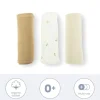 Discount Luomupuuvillainen harso 3-Pack, cream | Puuvillaharsot