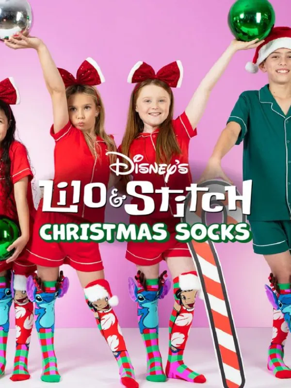 Hot MADMIA Hassunhauskat Lilo & Stitch Christmas Joulusukat Madmia Hassunhauskat Sukat
