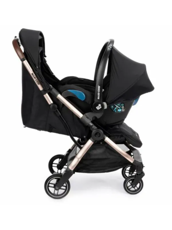 Discount Eva 3 Matkarattaat - Essential Black/Champagne Lastenvaunut Ja Rattaat