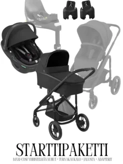 Discount Maxi-Cosi Plaza+ starttipaketti kääntyvällä turvakaukalolla ja jalustalla Lastenvaunut Ja Rattaat